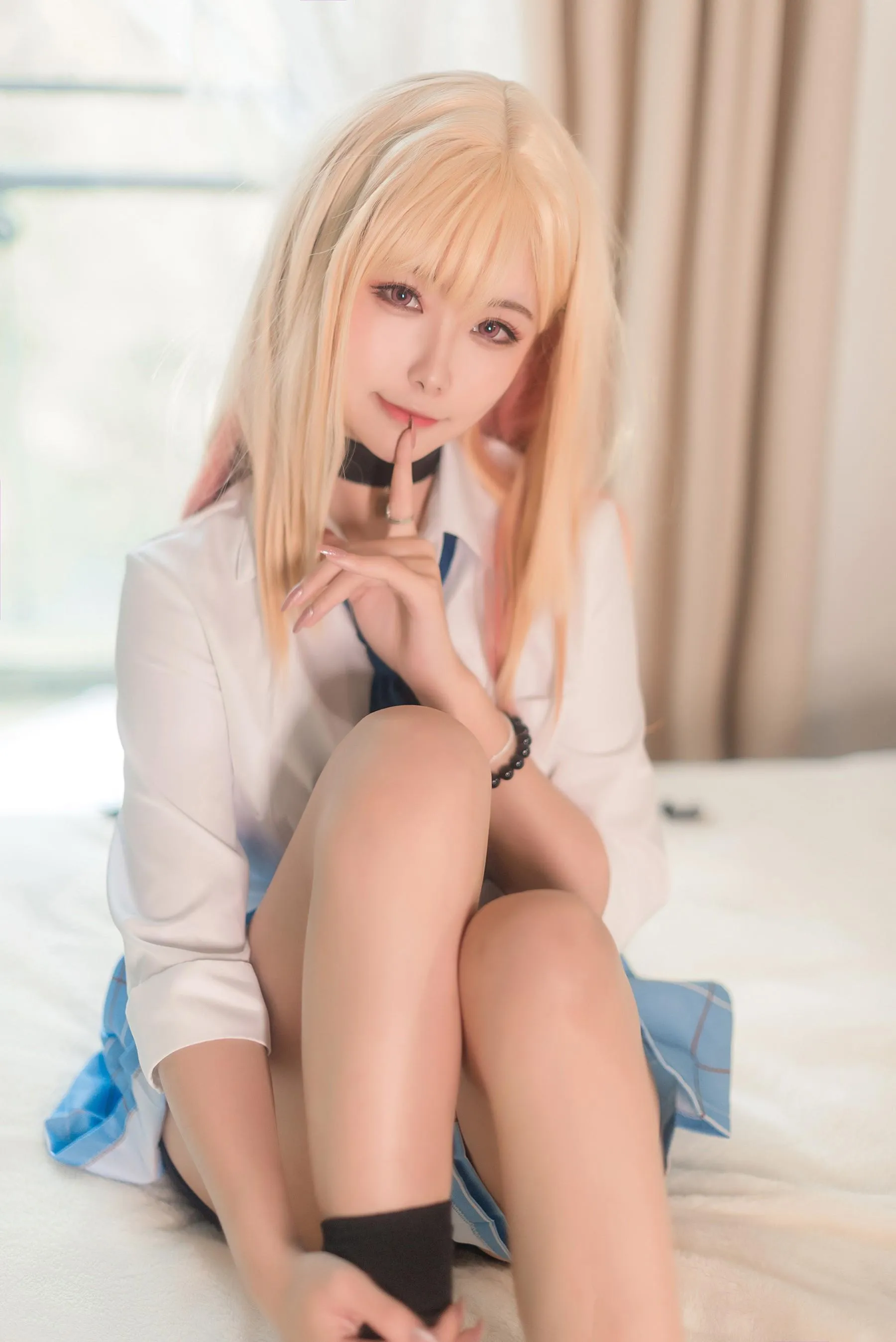 Momoko葵葵 – NO.34 喜多川海夢 黑江雫 [45P]插图5